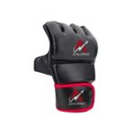 CrushX MMA Gloves Red - Image 2
