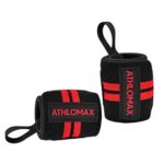 Athlomax Wrist Wraps – Strong Support for Heavy Lifts - Image 3
