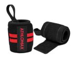 Athlomax Wrist Wraps – Strong Support for Heavy Lifts
