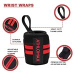 Athlomax Wrist Wraps – Strong Support for Heavy Lifts - Image 7